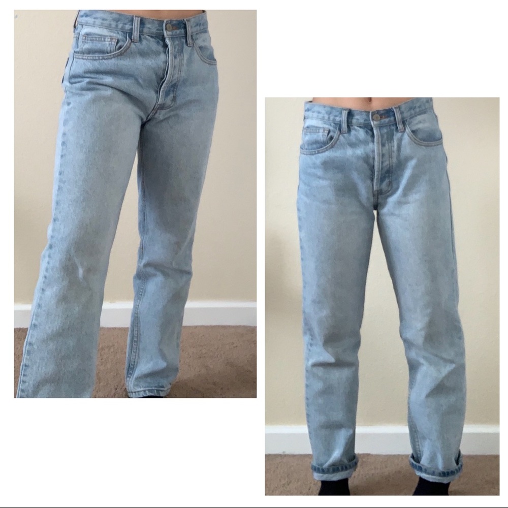 brandy melville straight jeans
